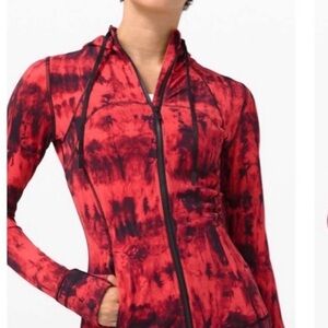 lululemon athletica Red and Black Jacket